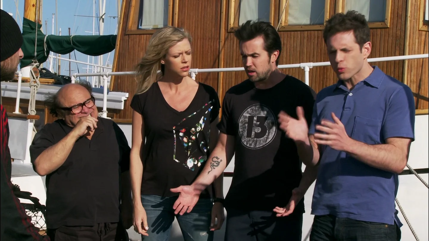 Still from The Gang Buys a Boat