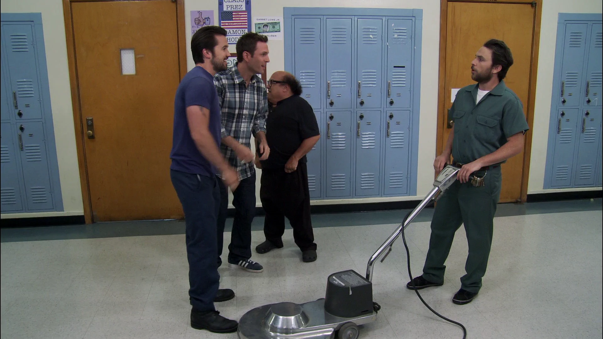 Still from The Gang Gets a New Member
