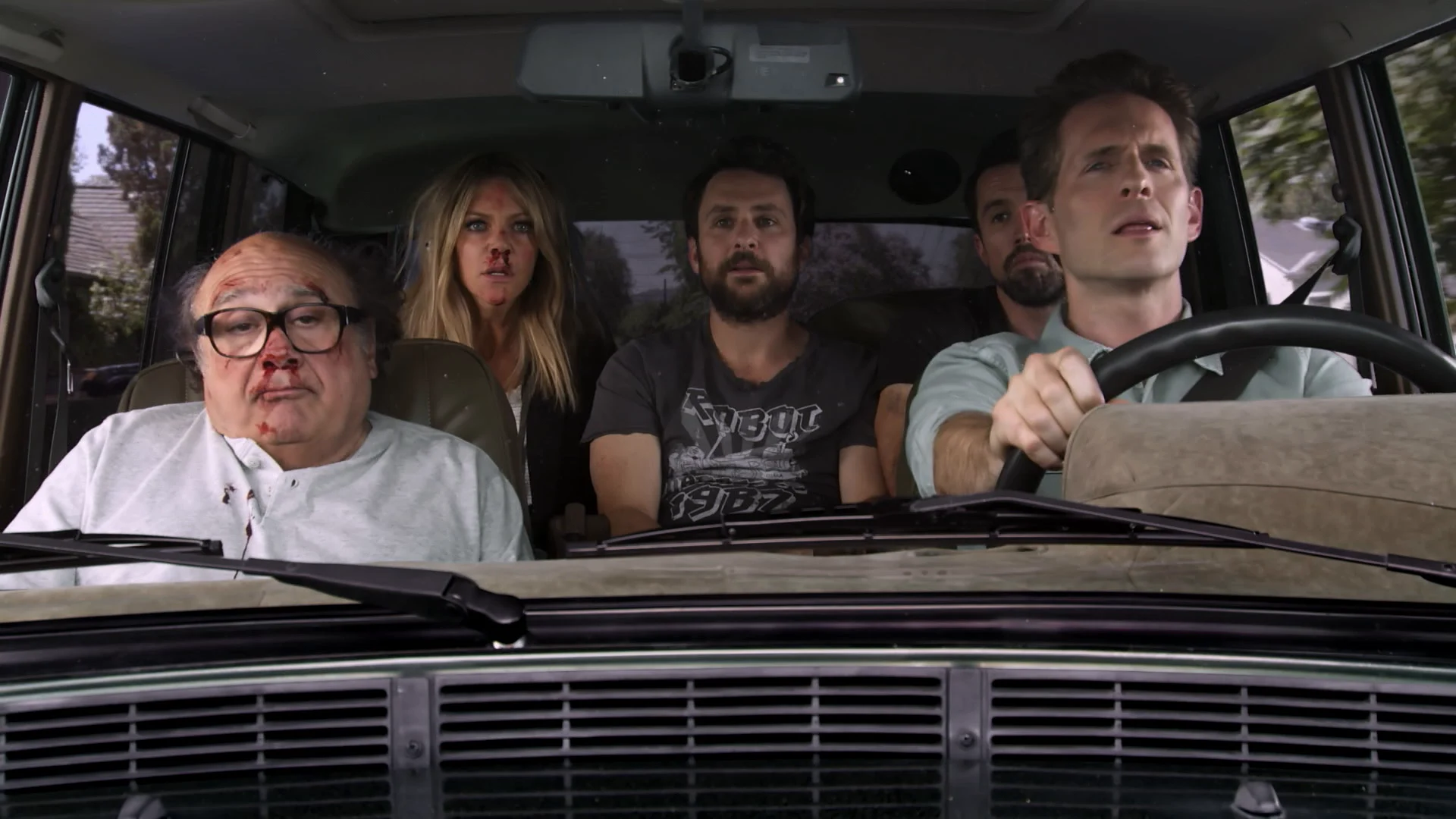 Still from The Gang Gets New Wheels