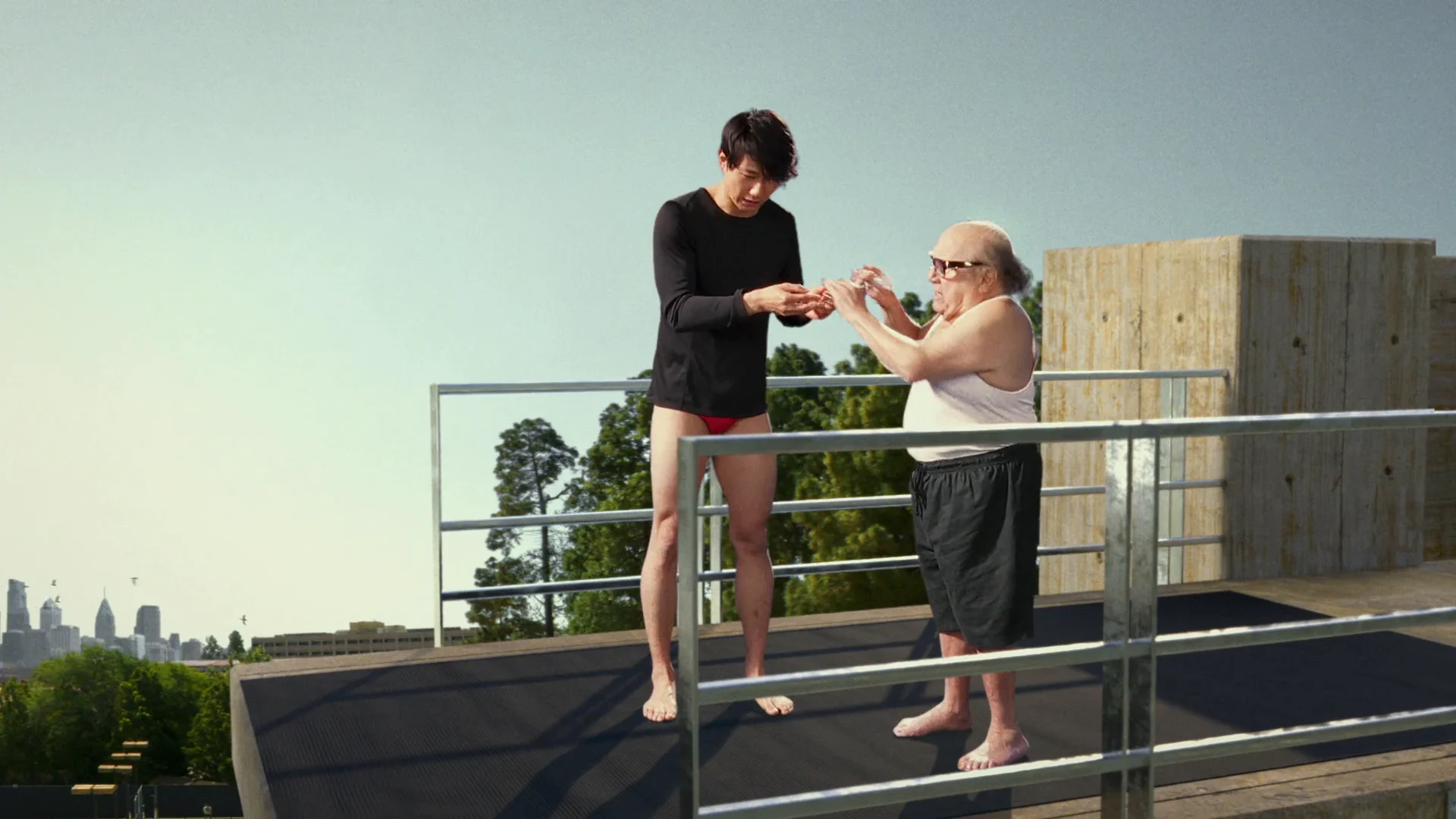 Still from The Gang Gets Tested